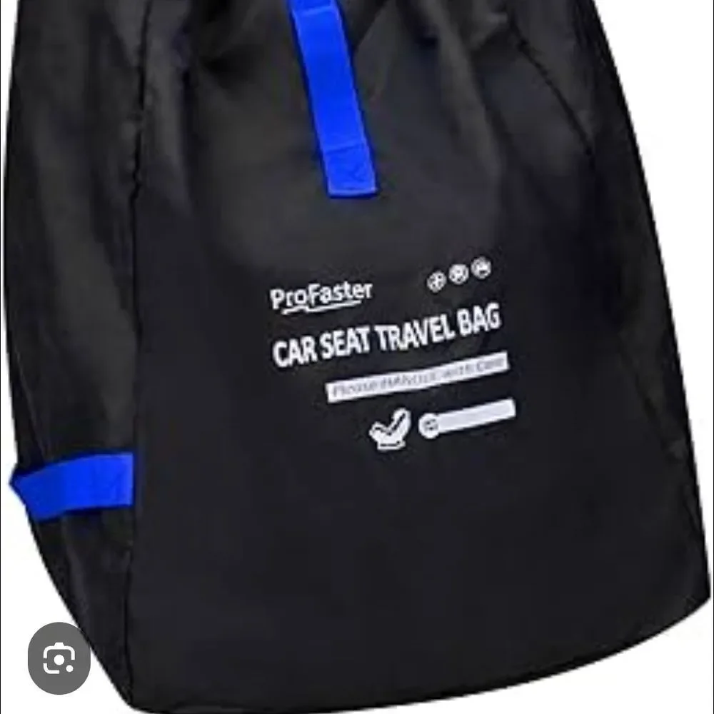 Black Car Seat Travel Bag
